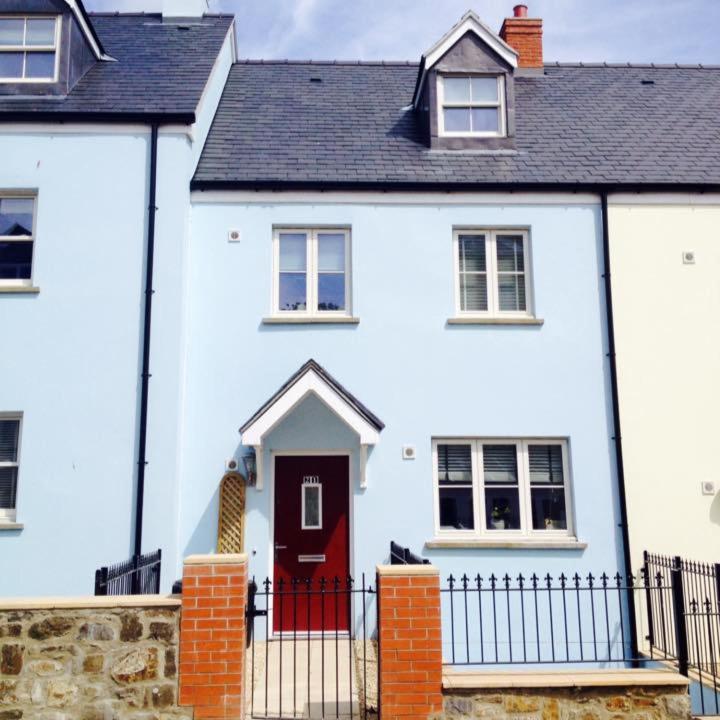 Central Modern Townhouse In Saundersfoot Villa Esterno foto